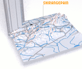 3d view of Shīrang-e Pā\