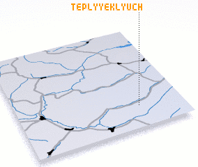 3d view of Tëplyye Klyuch