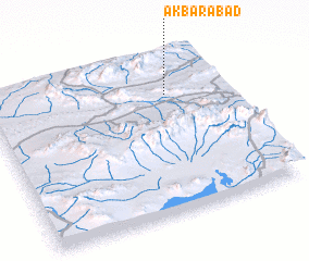 3d view of Akbarābād