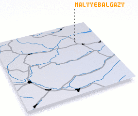 3d view of Malyye Balgazy