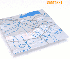 3d view of Sar Takht