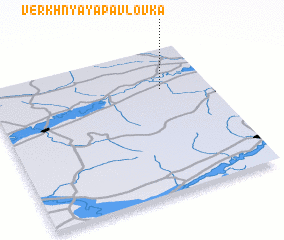 3d view of Verkhnyaya Pavlovka