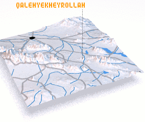 3d view of Qal‘eh-ye Kheyrollāh