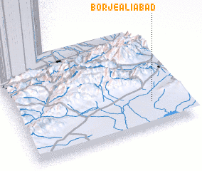 3d view of Borj-e ‘Alīābād