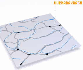 3d view of Kurmanay Bash