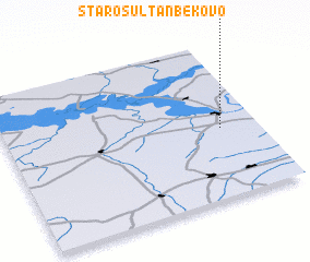 3d view of Starosultanbekovo