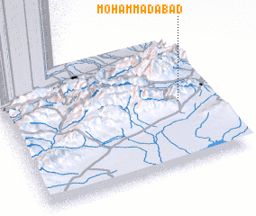 3d view of Moḩammadābād