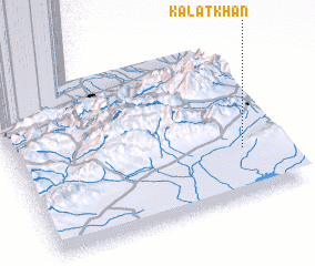 3d view of Kalāt Khān