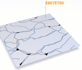 3d view of Bakyr-Tau