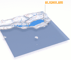 3d view of ‘Alī Gholāmī