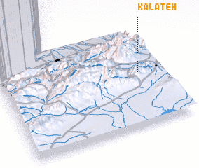3d view of Kalāteh
