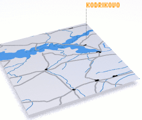 3d view of Kodrikovo