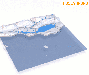 3d view of Ḩoseynābād