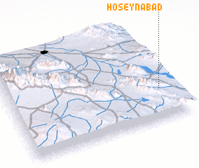 3d view of Ḩoseynābād