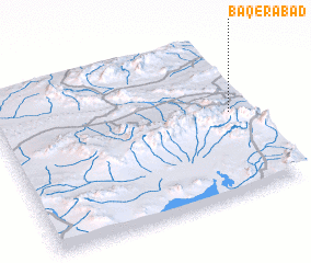 3d view of Bāqerābād