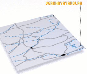 3d view of Verkhnyaya Volpa