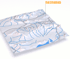 3d view of Naşrābād