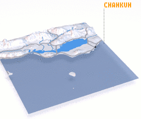 3d view of Chāh Kūh