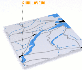 3d view of Akkulayevo