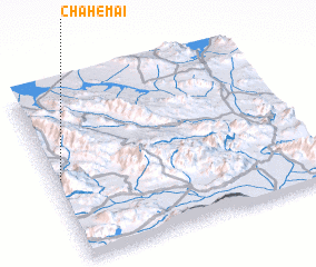 3d view of Chāh-e Ma‘ī