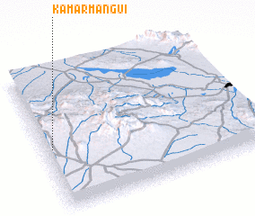 3d view of Kamar Mangū\