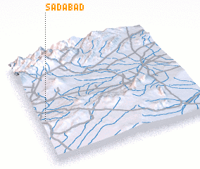 3d view of Sa‘dābād