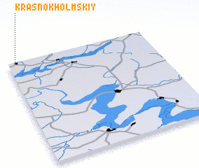 3d view of Krasnokholmskiy