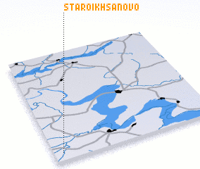 3d view of Staroikhsanovo