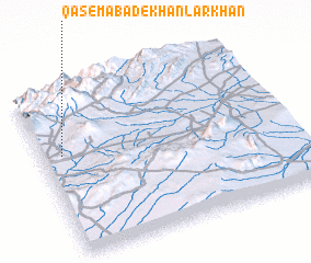 3d view of Qāsemābād-e Khānlar Khān