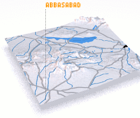 3d view of ‘Abbāsābād