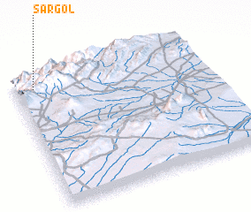 3d view of Sar Gol