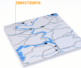 3d view of Zamostovaya