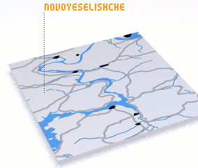 3d view of Novoye Selishche