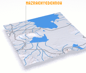 3d view of Mazra‘eh-ye Deh Now