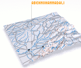 3d view of Ābeh Moḩammad ‘Alī