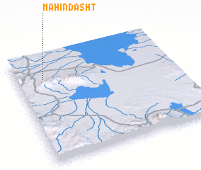 3d view of Mahīn Dasht