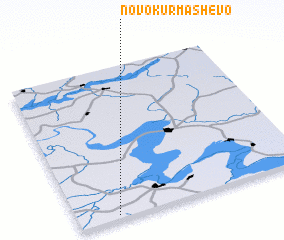 3d view of Novokurmashevo