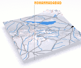 3d view of Moḩammadābād