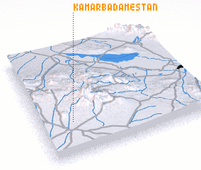 3d view of Kamar Bādāmestān