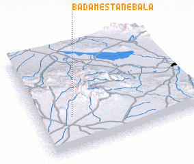 3d view of Bādāmestān-e Bālā