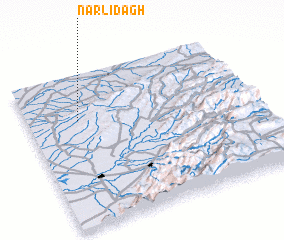 3d view of Nārlī Dāgh