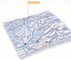 3d view of Āqābād