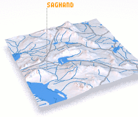 3d view of Sāghand