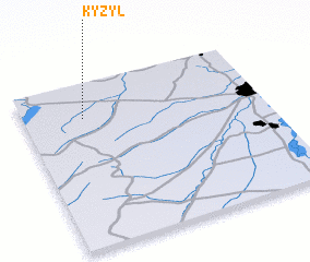 3d view of Kyzyl