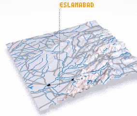 3d view of Eslāmābād