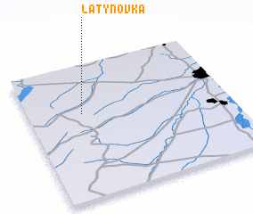 3d view of Latynovka