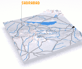 3d view of Şadrābād