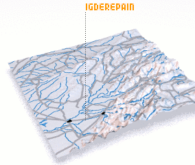 3d view of Īgder-e Pā\