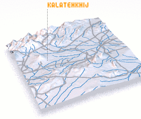 3d view of Kalāteh Khīj