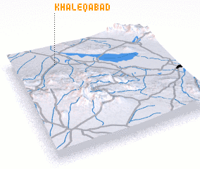 3d view of Khāleqābād